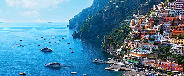 Amalfi Coast in Italy