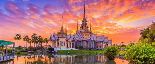 Wat None Kum in Nakhon Ratchasima province Thailand