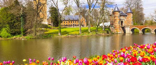 The Groot-Bijgaarden Castle and Gardens, Belgium.