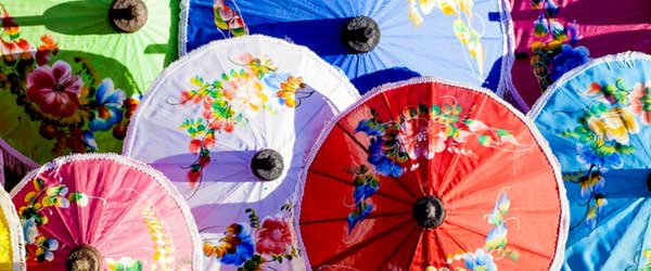 The umbrella festival is among the many modern festivals 